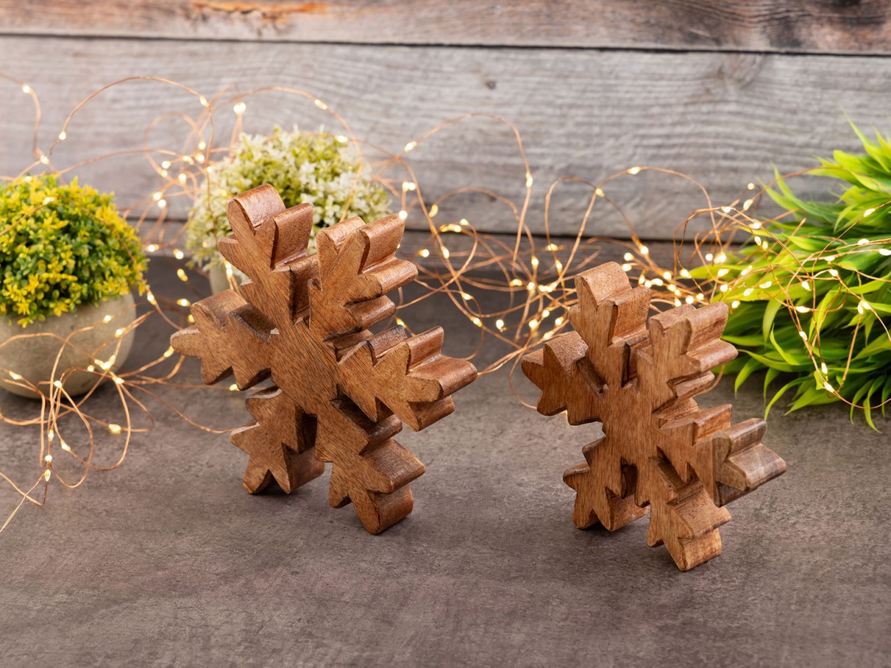 Beeld Feekaro Hout - Set van 2 - Afbeelding 8
