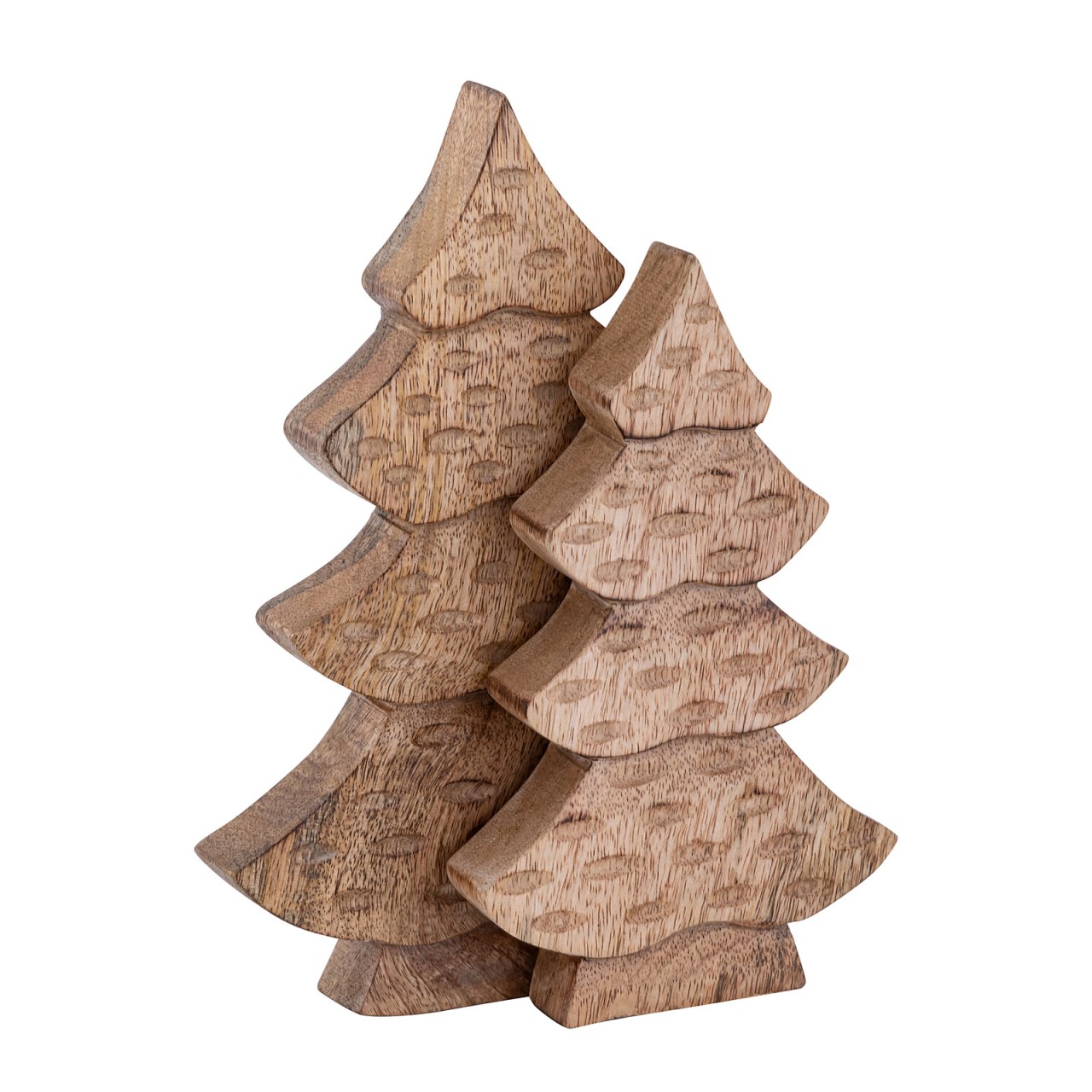 Beeld Muskor Hout - Set van 2 - Afbeelding 3
