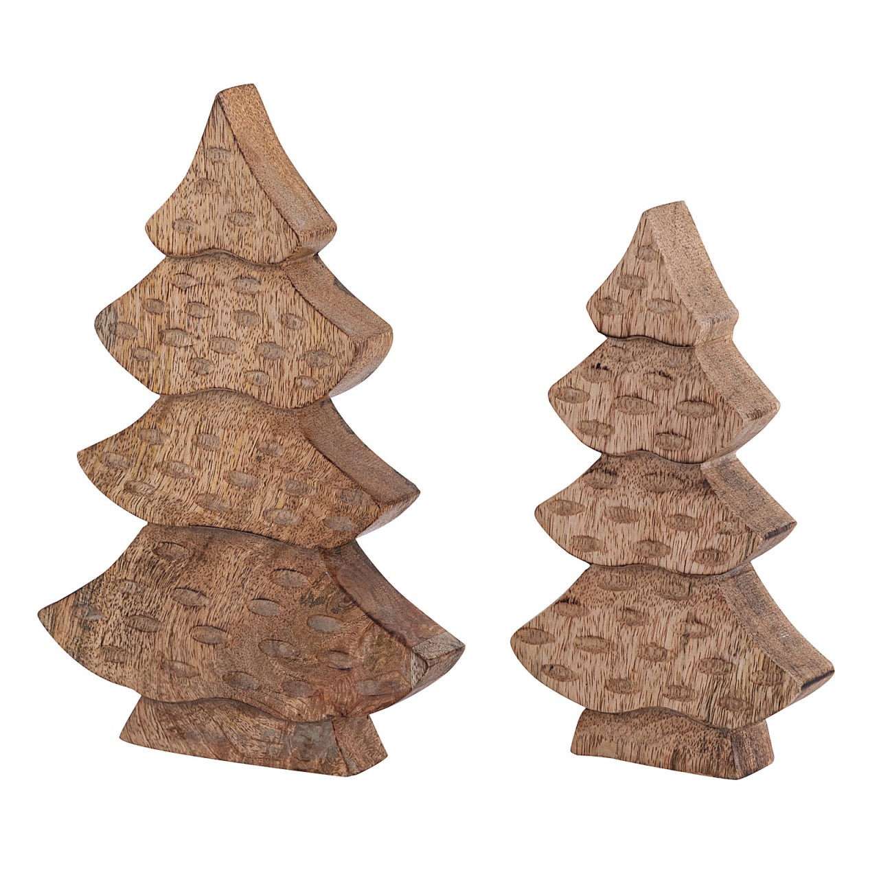 Beeld Muskor Hout - Set van 2 - Afbeelding 5