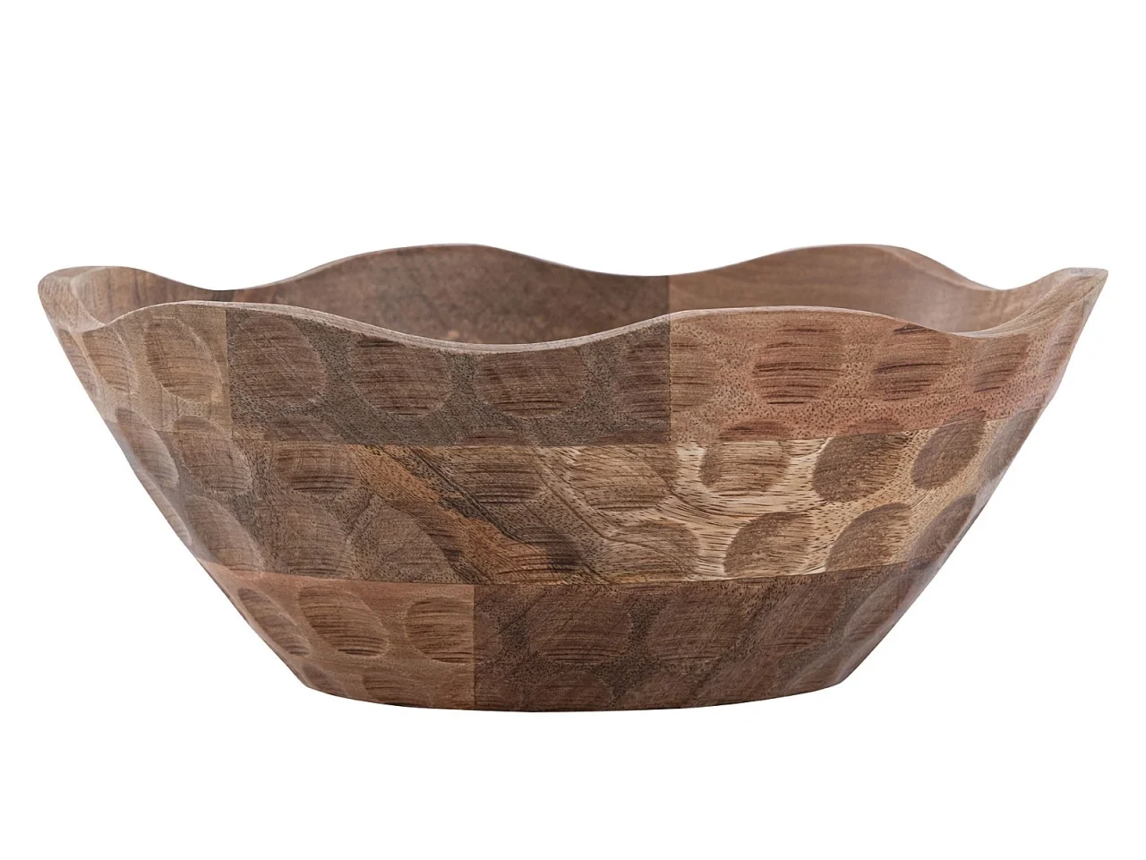 Schaal Leebar Hout - Set van 8 - Afbeelding 5