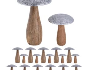 Beeld Hukona Mangohout Ø13 cm - Set van 2
