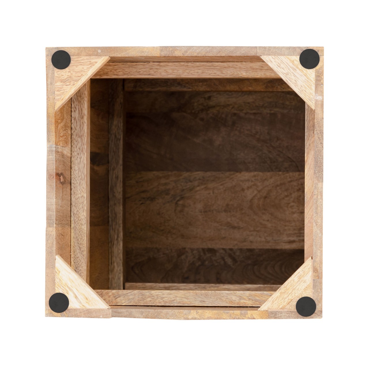 Bijzettafel Kunsonte Mangohout 73 cm - Afbeelding 9