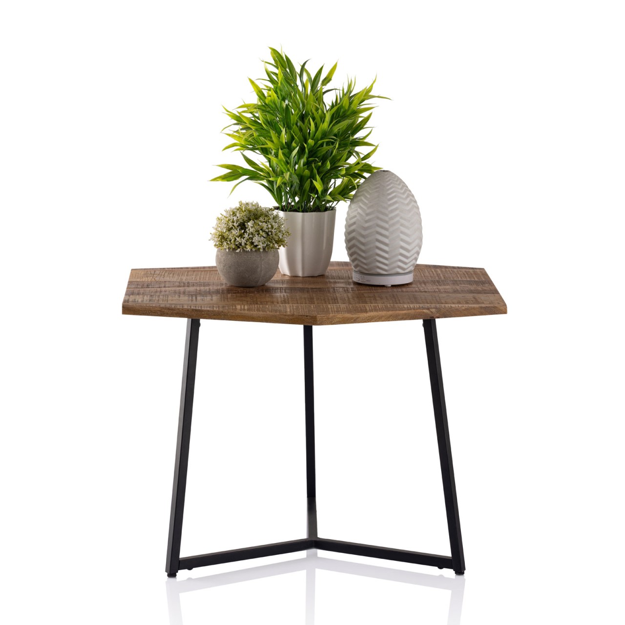 Salontafel Kleendora Metaal 56x48 cm - Afbeelding 4