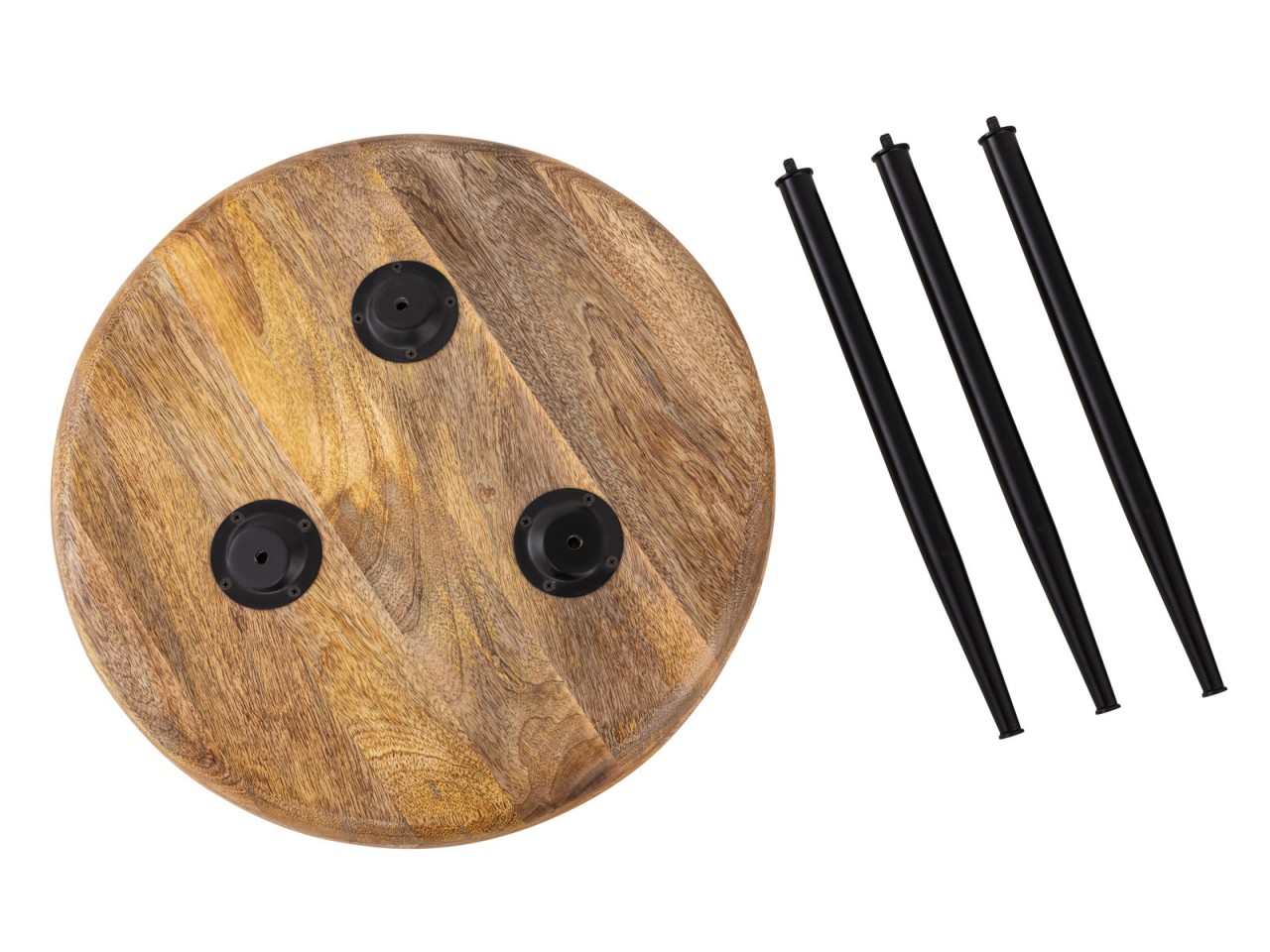 Salontafel Keessona Metaal 50 cm - Afbeelding 9