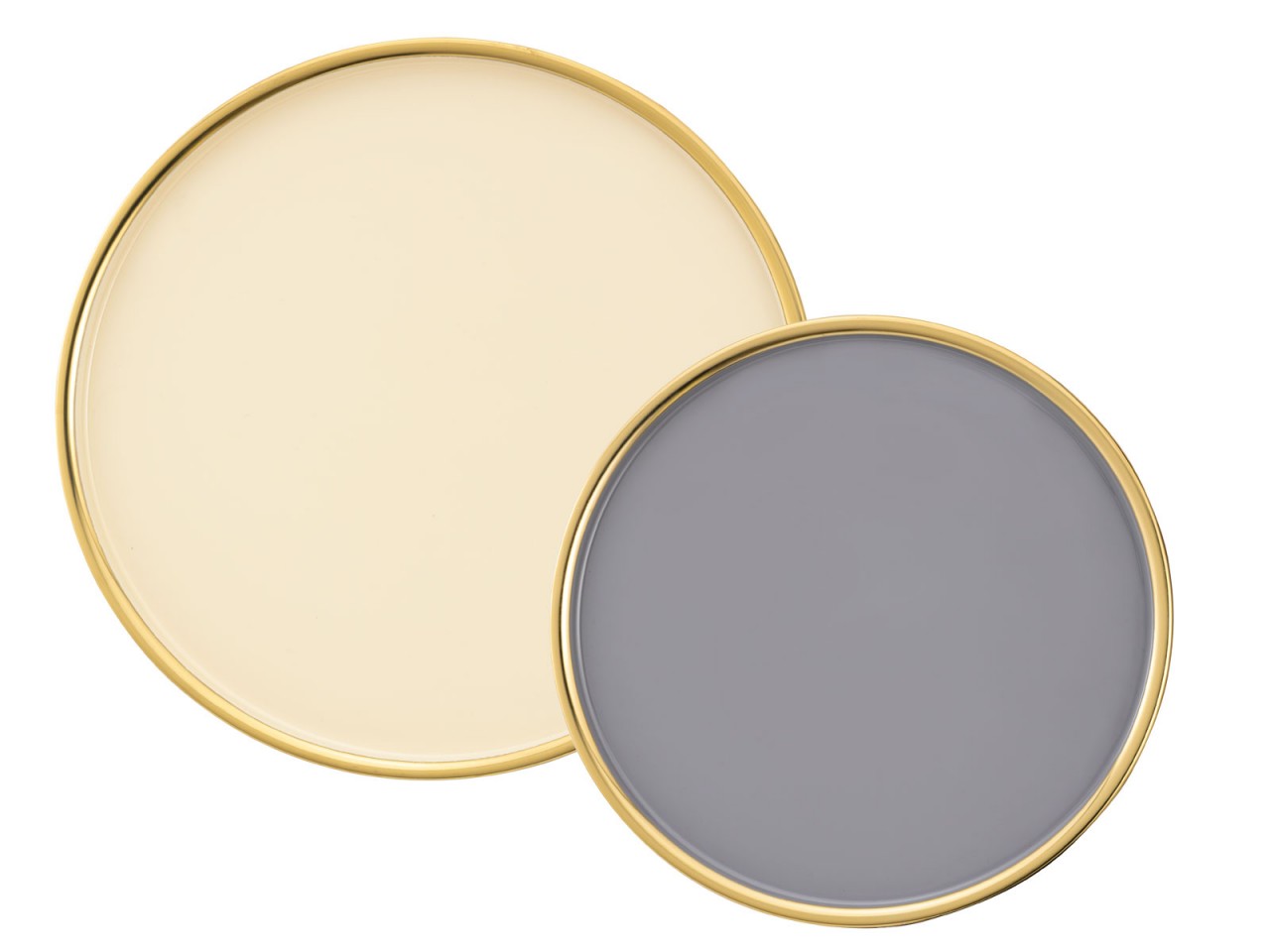 Salontafel Hessas Goud Ø49 cm - Set van 2 - Afbeelding 7