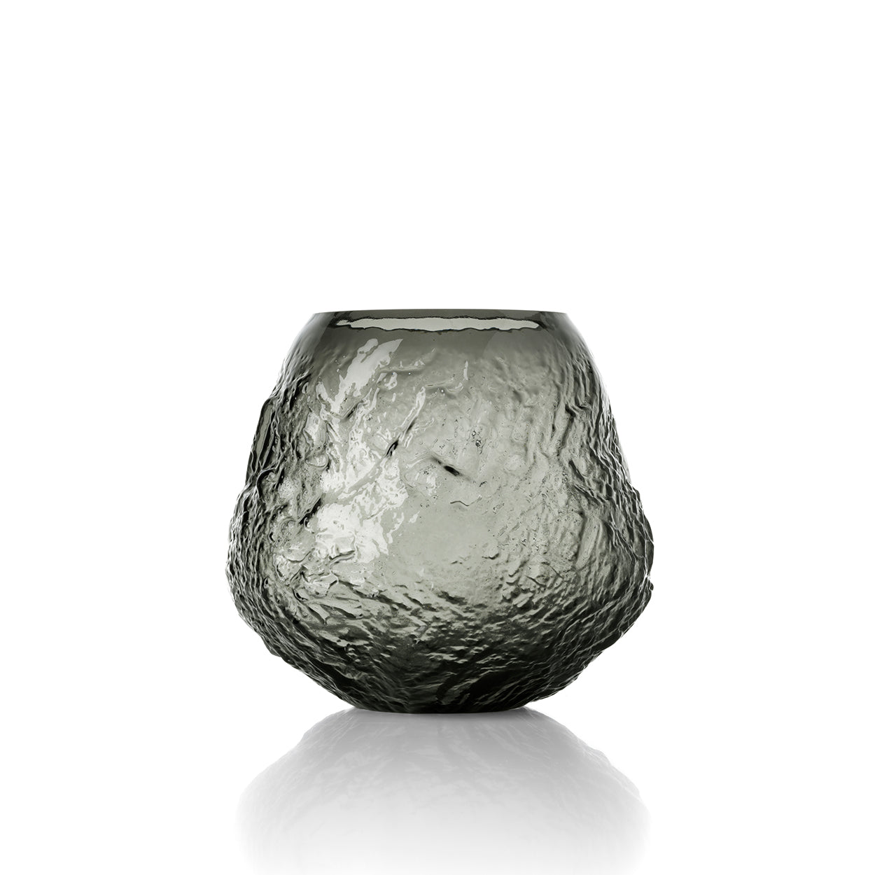 Aardekratervaas Leeldio Glas Zwart