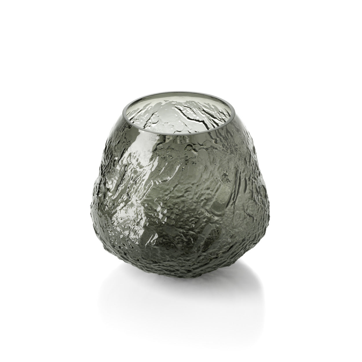 Aardekratervaas Leeldio Glas Zwart - Afbeelding 2