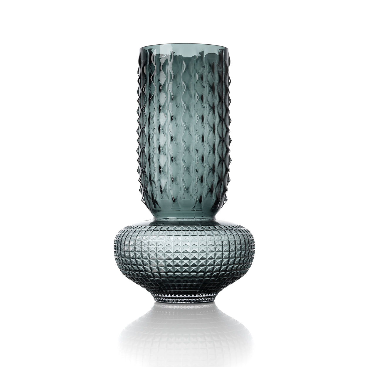 Juweelvaas Paunnak Glas Blauw