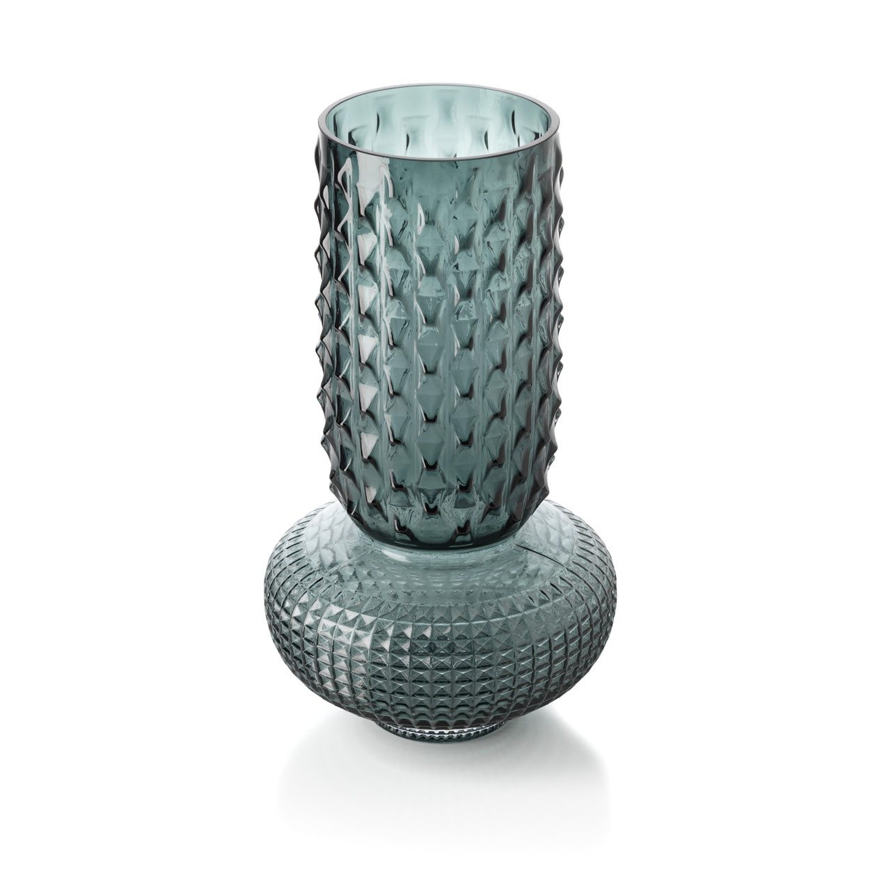 Juweelvaas Paunnak Glas Blauw - Afbeelding 3