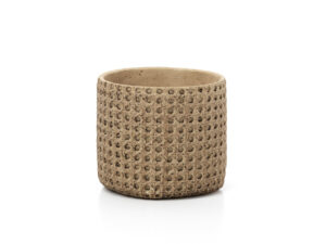 Bloempot Stoosel Beton Naturel