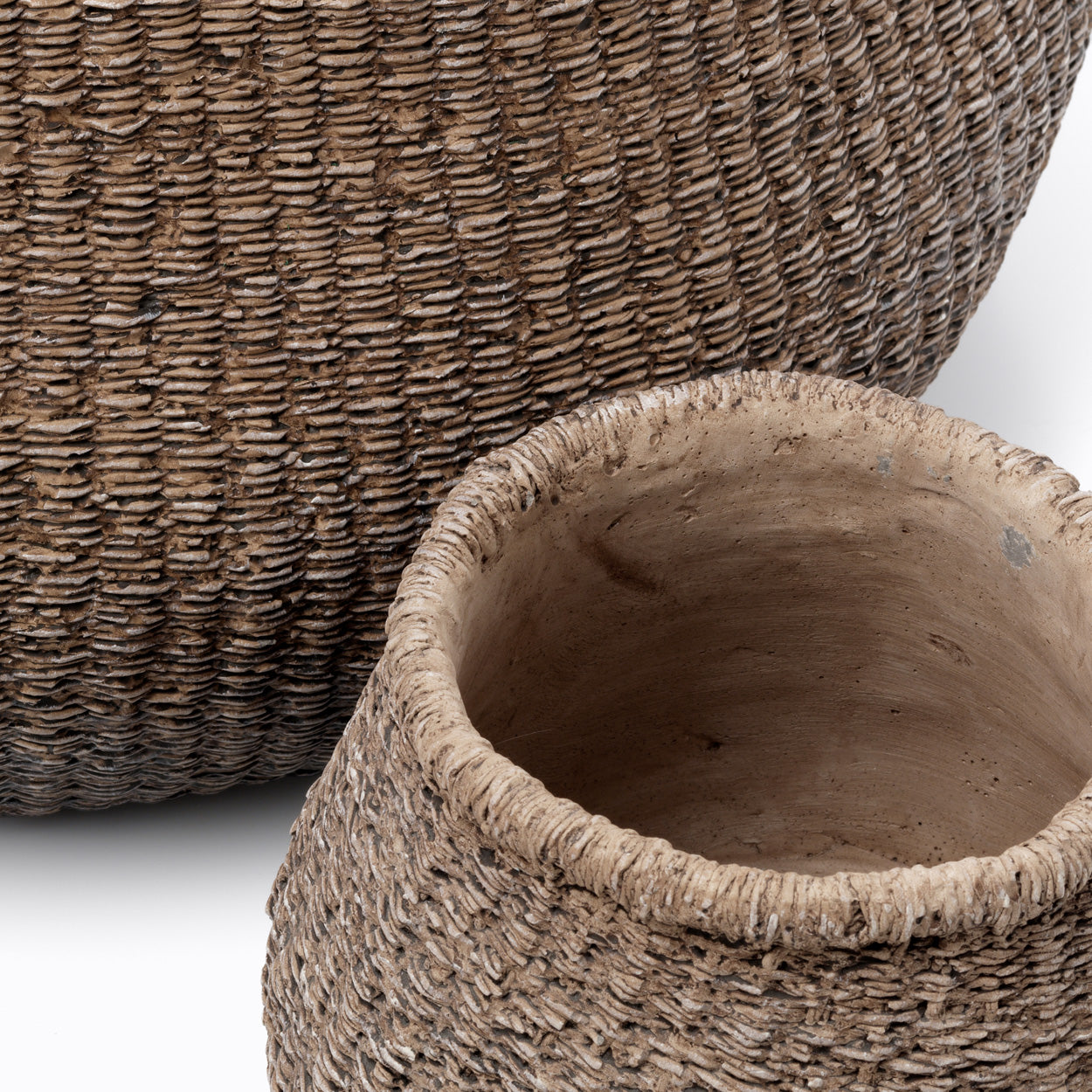 Plantenbak Gintura Beton Bruin - Afbeelding 2