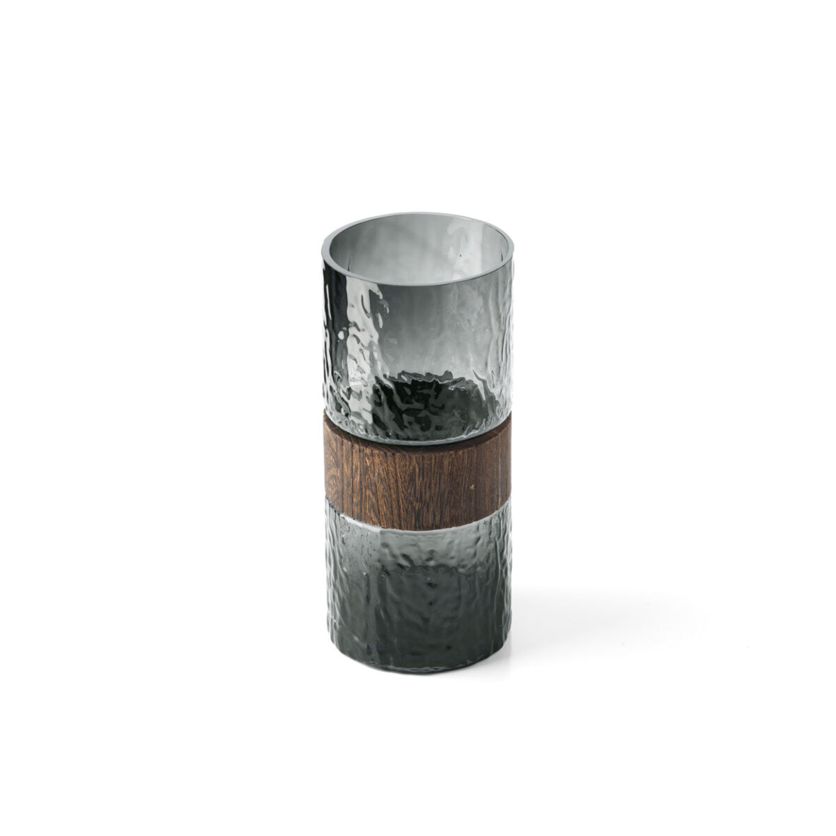Vaas Braunnik grijs glas – foto 2