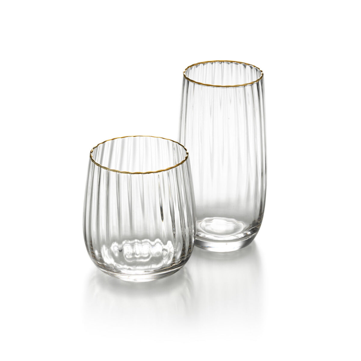 Drinkglas Brunnes Naturel Goud Glas – foto 4