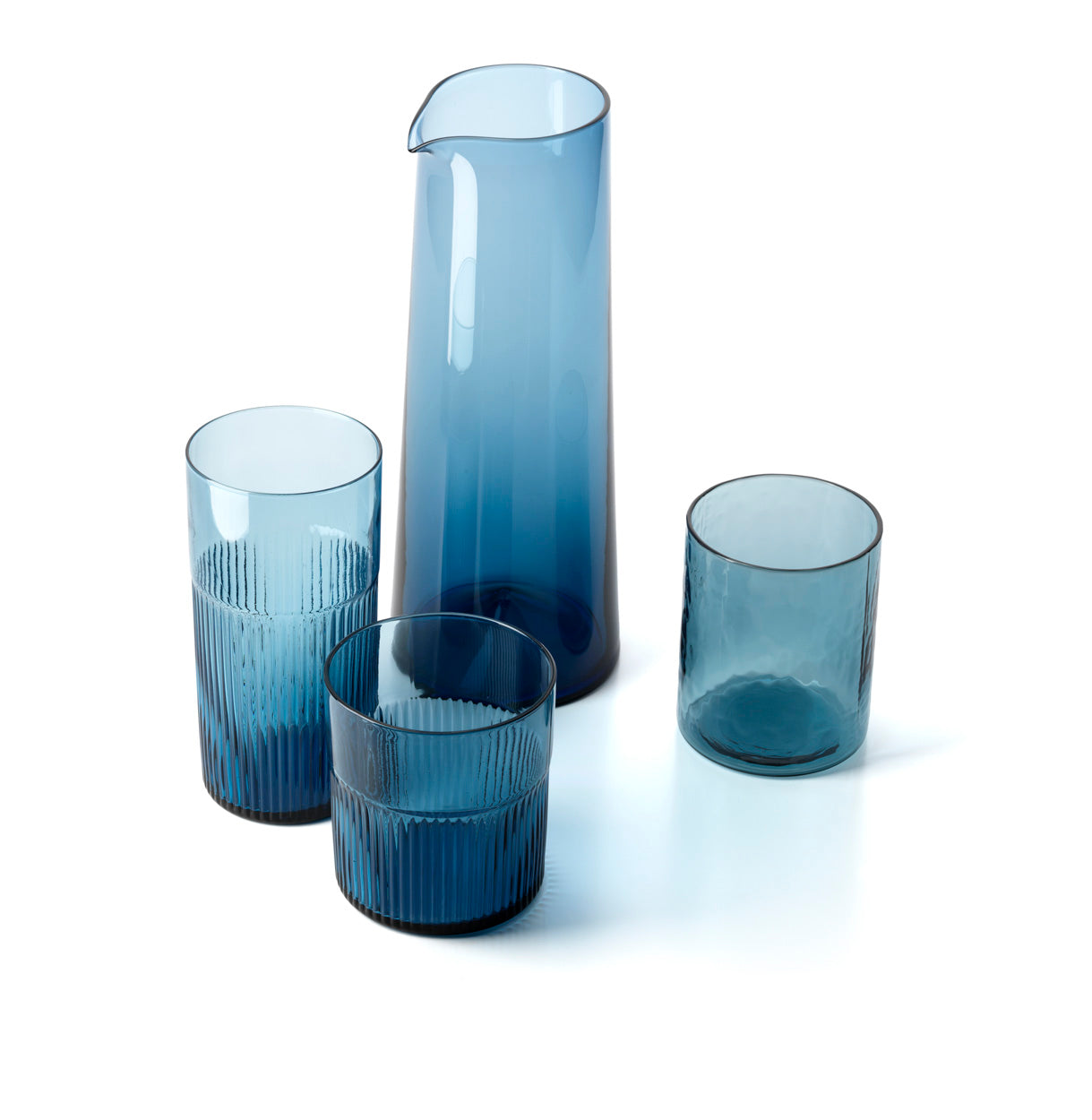 Karaf Gondio Glas Blauw - Afbeelding 5