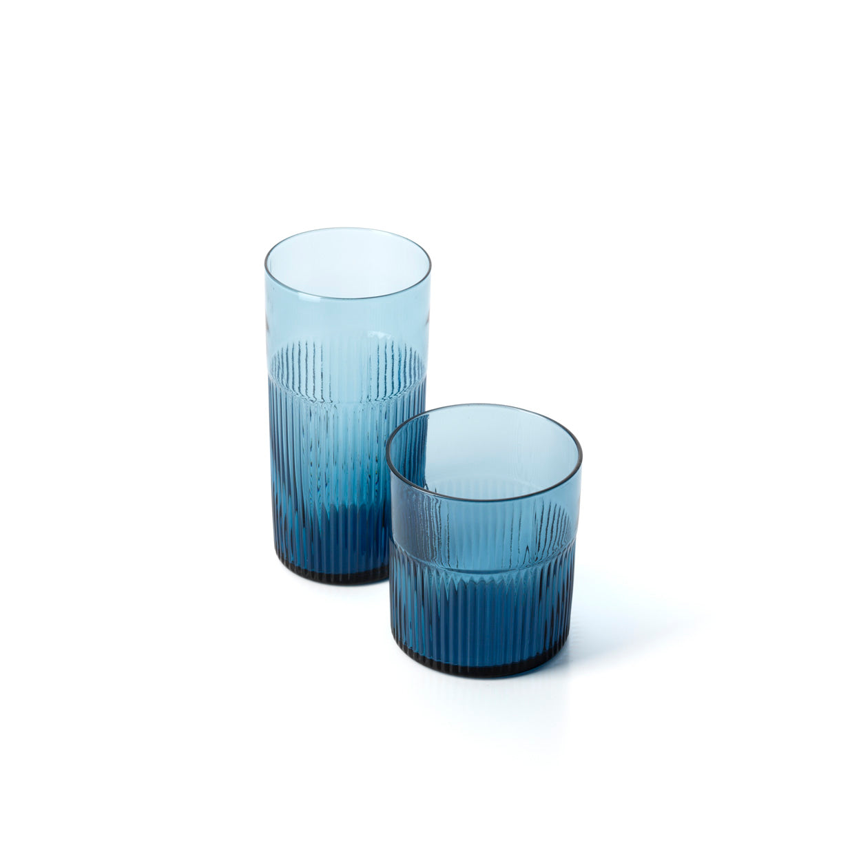 Indigoglas Cindura Glas Blauw - Afbeelding 4