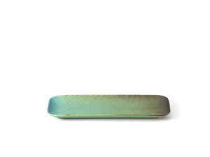 Bord Peintan Keramiek Turquoise