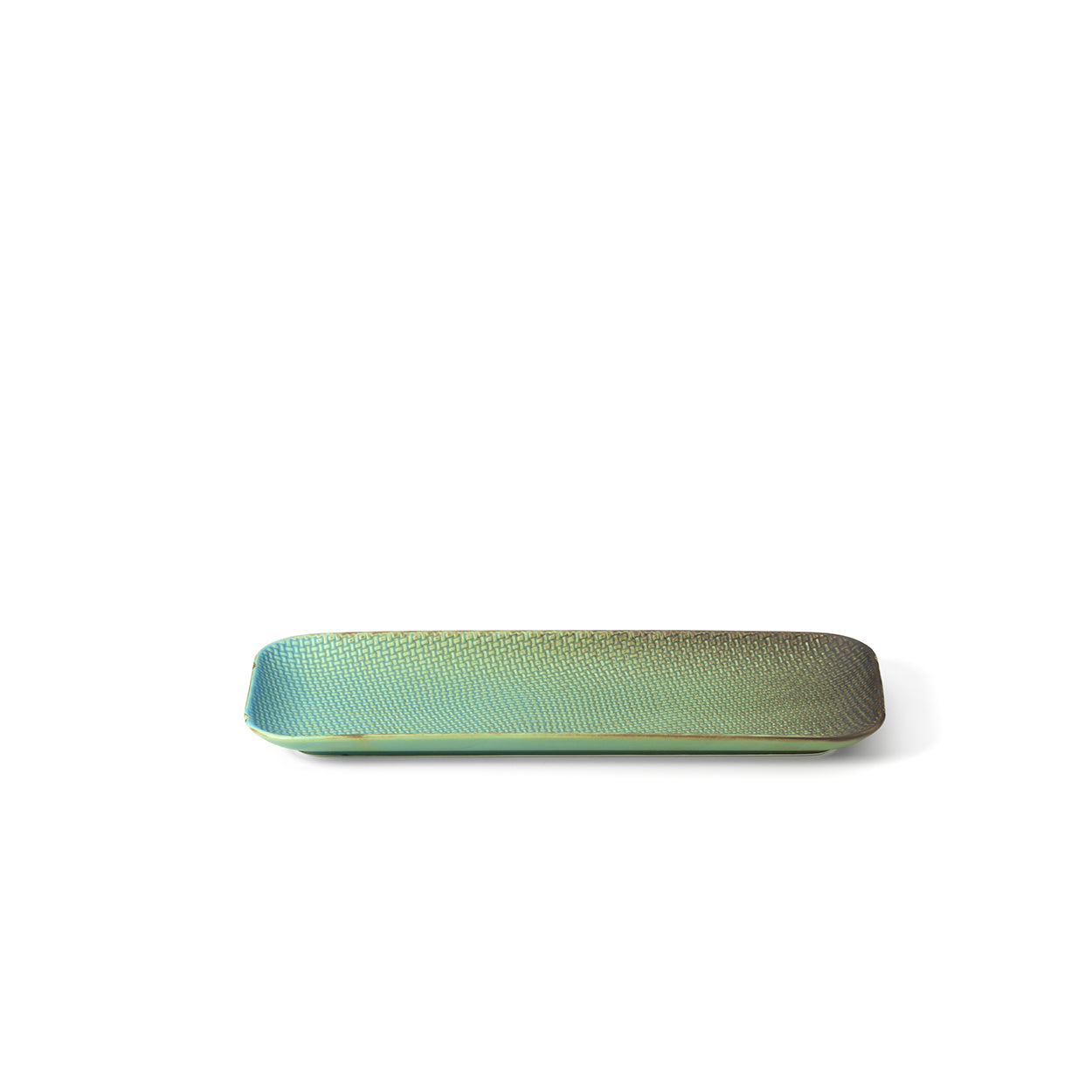 Bord Peintan Keramiek Turquoise