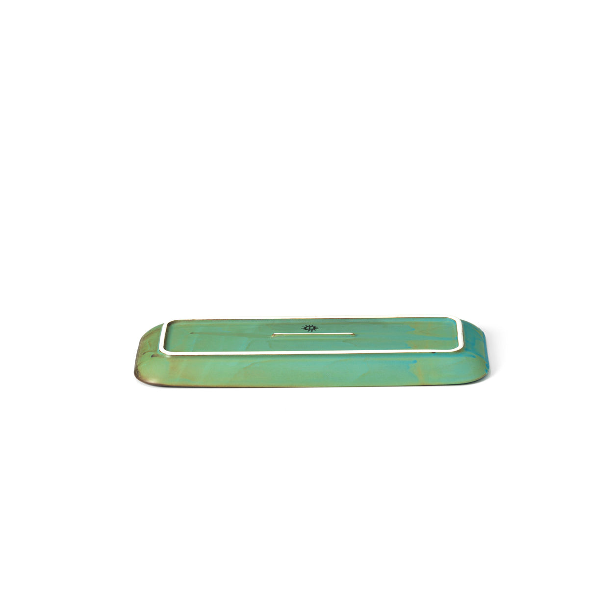 Bord Peintan Keramiek Turquoise - Afbeelding 3