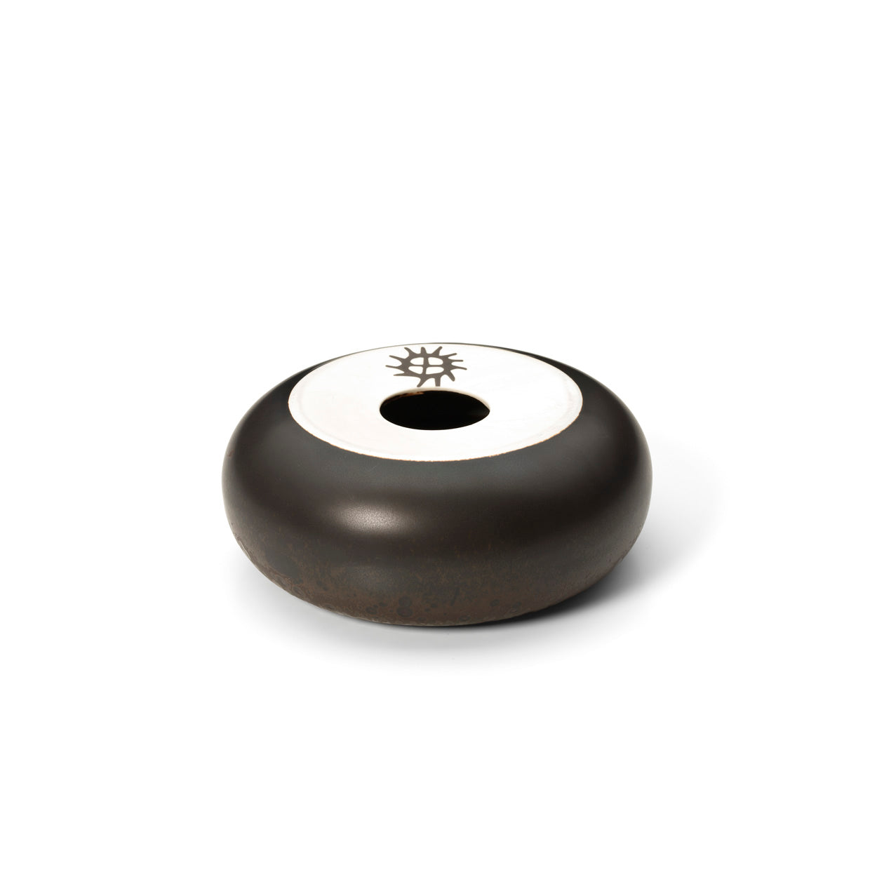 Donutkom Toontund Keramiek Bruin - Afbeelding 3