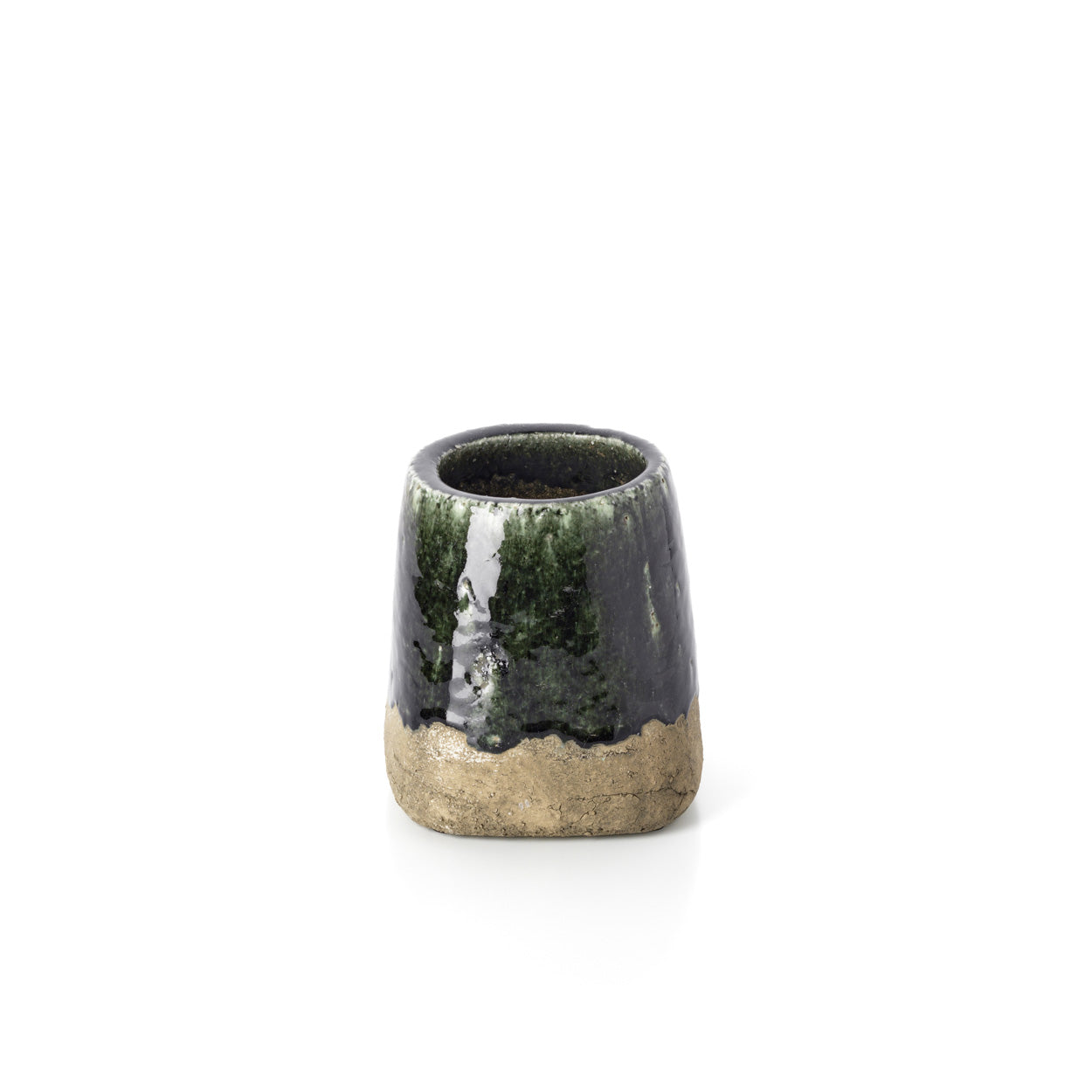 Bloempot Hierdond Groen - Afbeelding 2