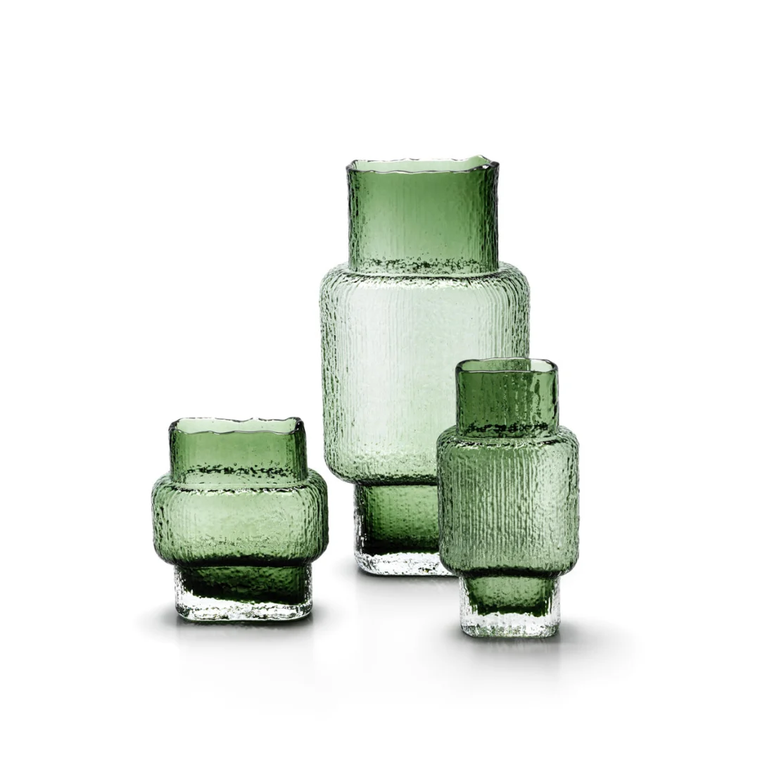 Vaas Hielvine Glas Groen - Afbeelding 4
