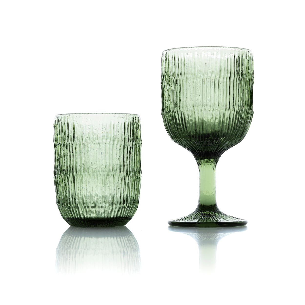 Drinkglas Klelin Glas Groen - Afbeelding 2