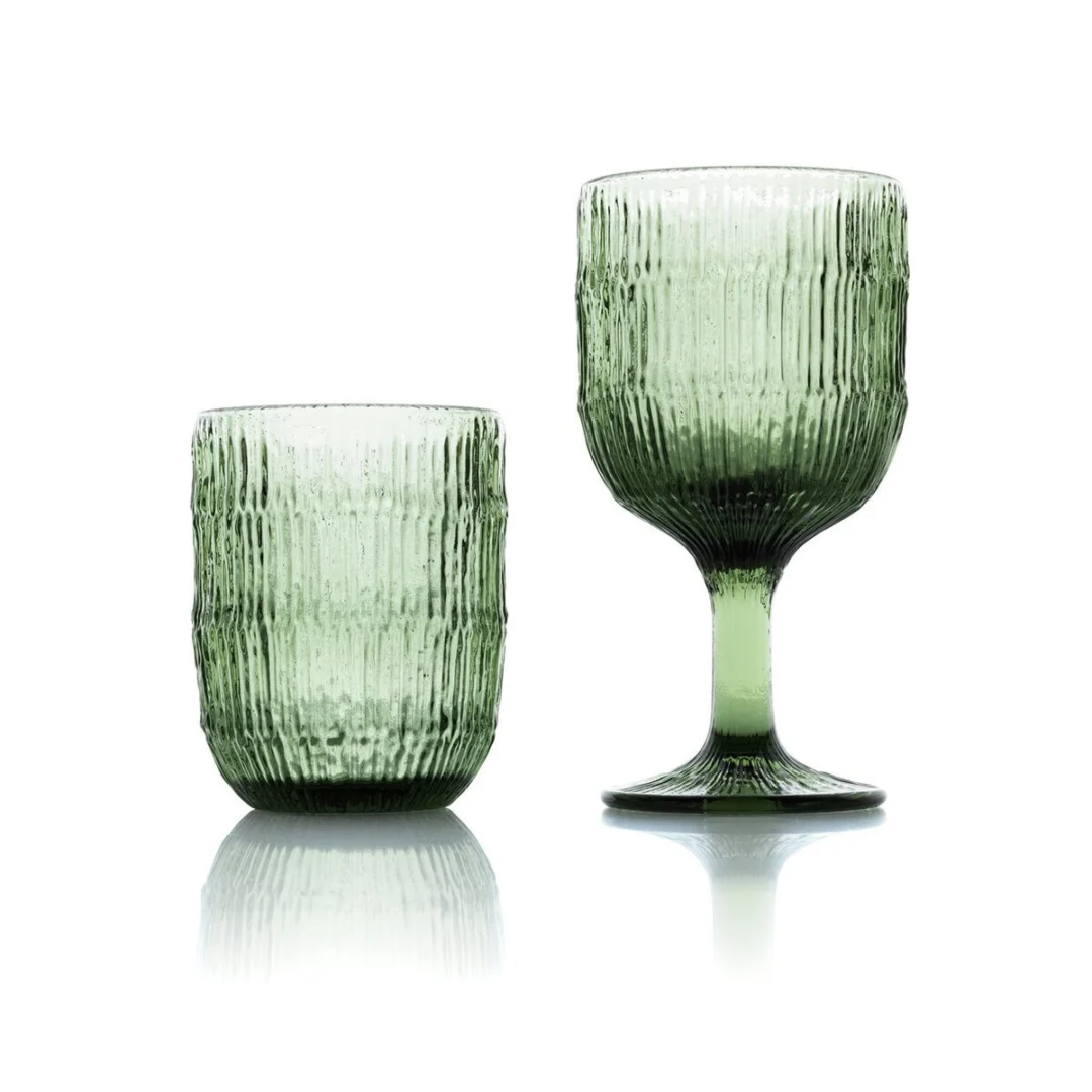 Drinkglas Klelin Glas Groen - Afbeelding 2