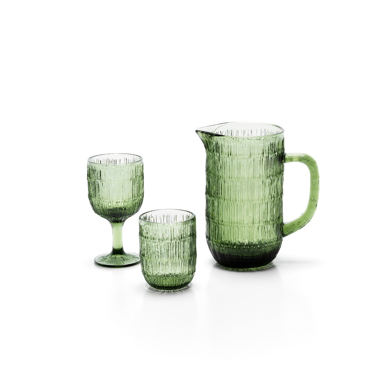 Drinkglas Klelin Glas Groen - Afbeelding 4