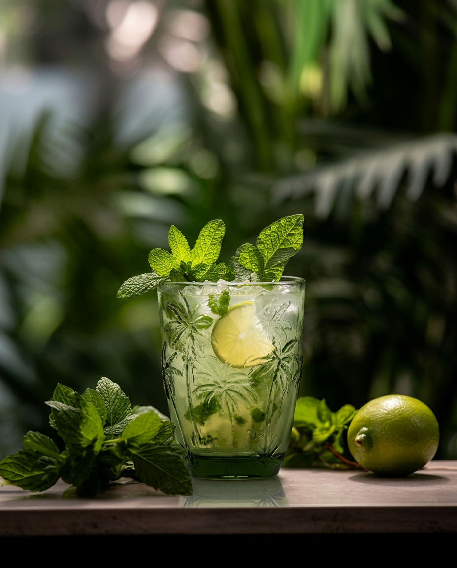 Drinkglas Boostund Glas Groen - Afbeelding 4
