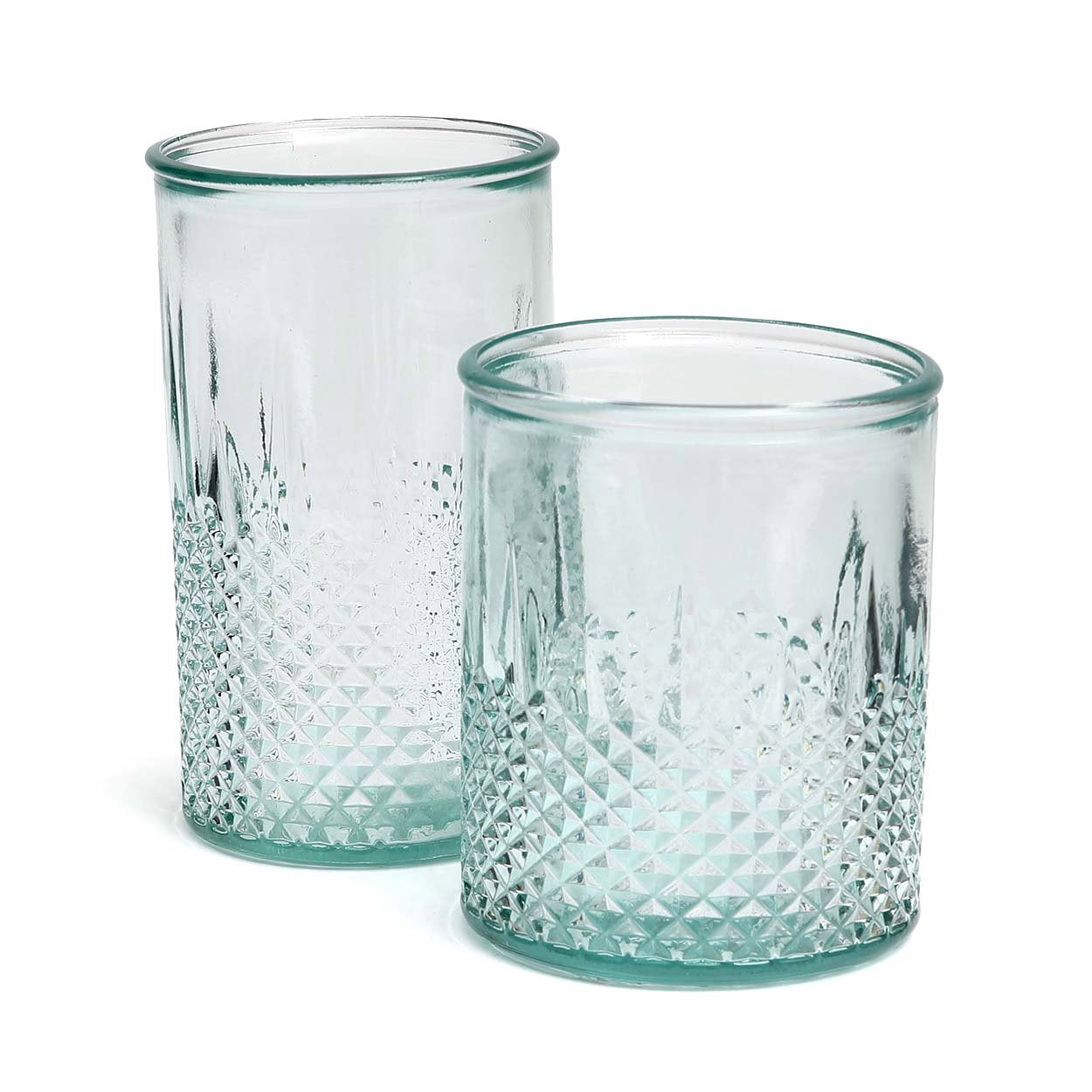 Servies Jeevar Glas Blauw - Afbeelding 3