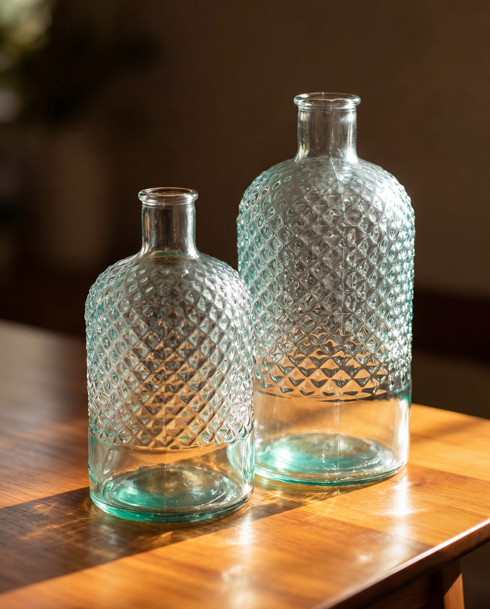 Vaas Bitos Glas Blauw - Afbeelding 2