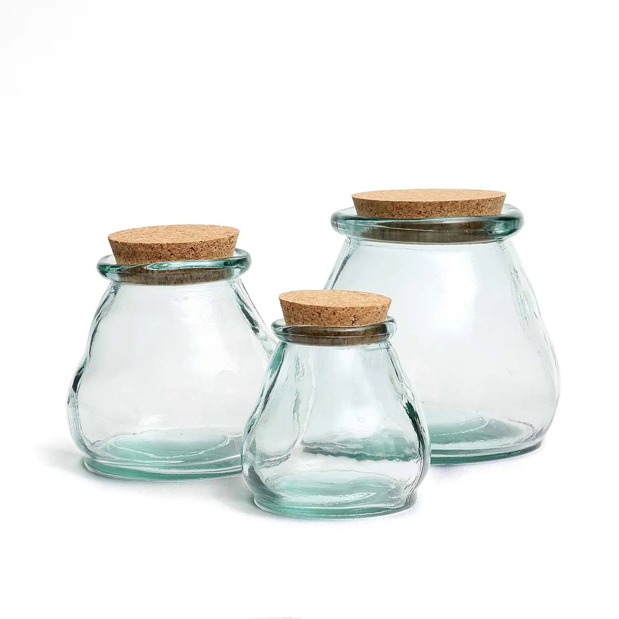 Pot Nisesta Glas Blauw - Afbeelding 5