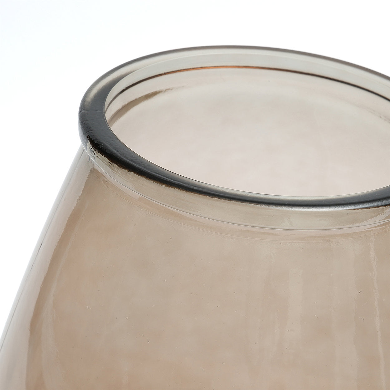 Vaas Jierund Glas Beige - Afbeelding 2