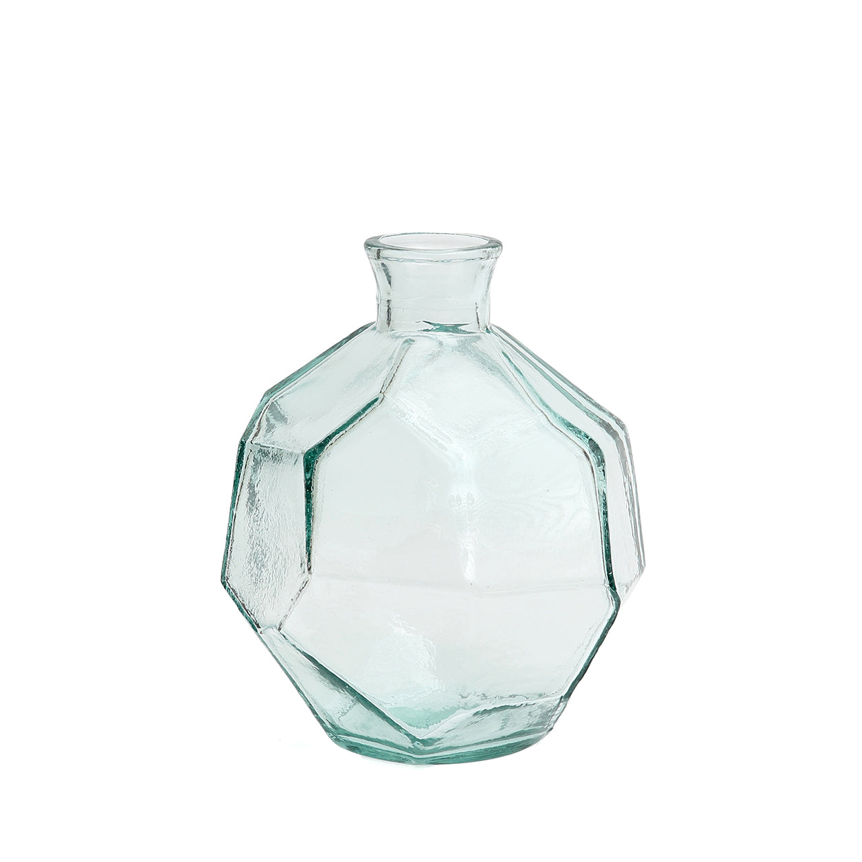 Origamivaas Vaandis Glas Blauw