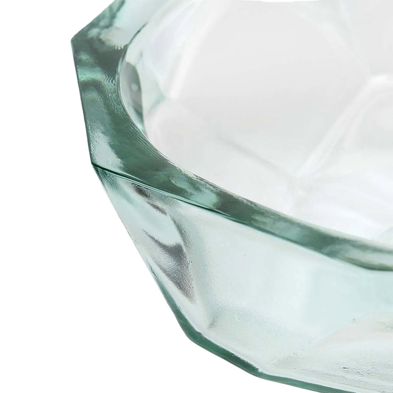 Kom Neskin Glas Blauw - Afbeelding 2