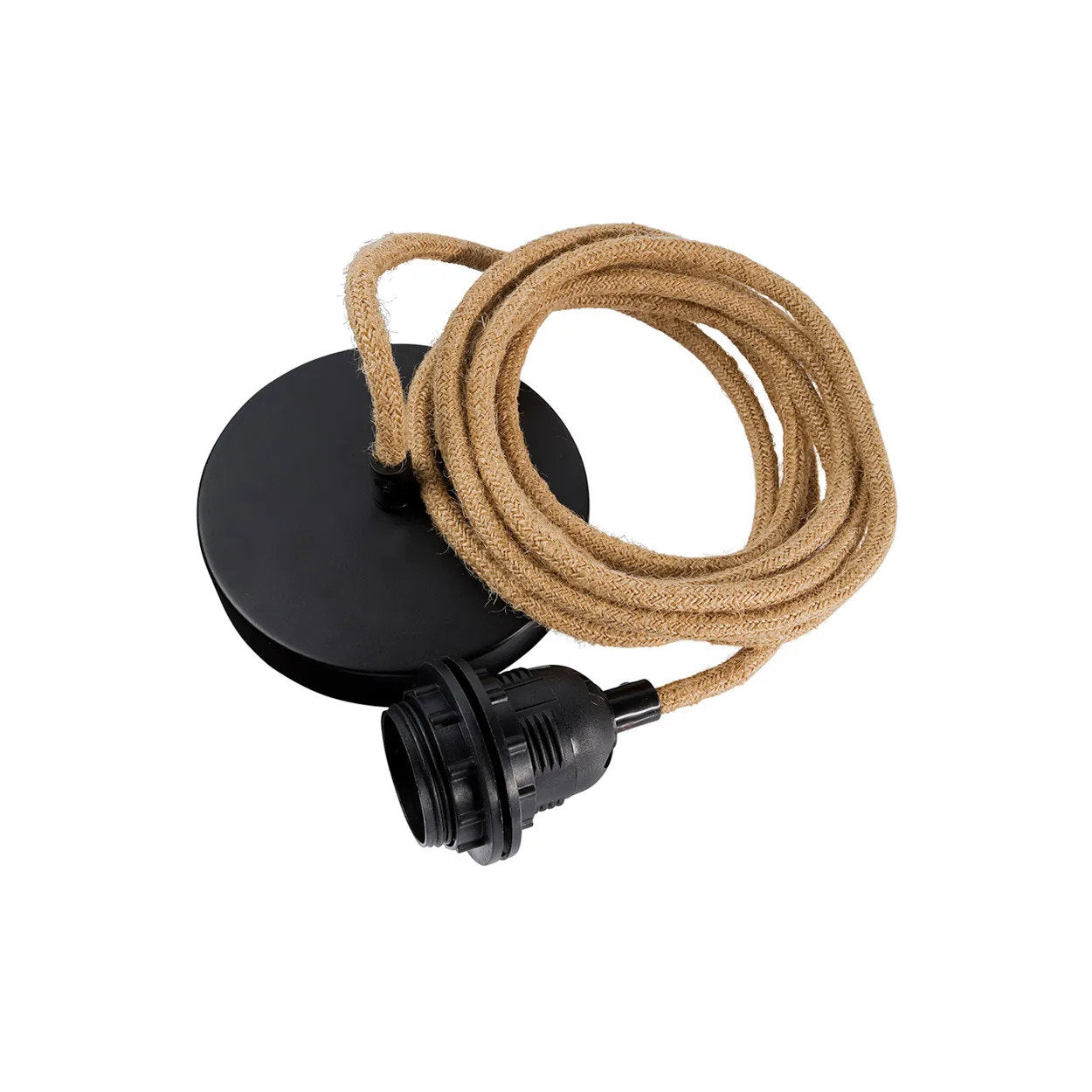 Plafondlamp Rondund Naturel