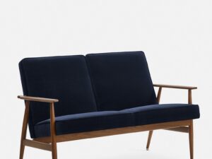 2-zitsbank Rures Velvet Indigo