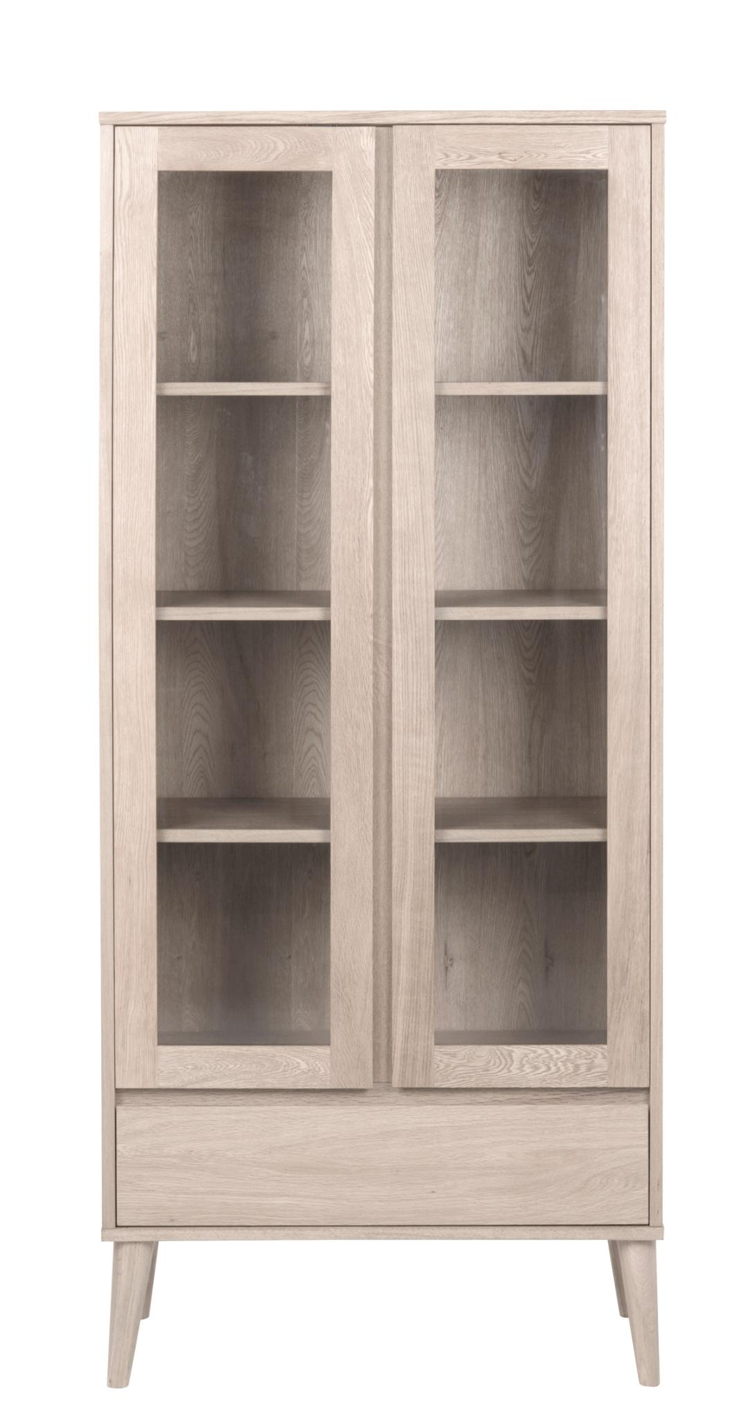 Vitrinekast Graustena Wit 80 cm