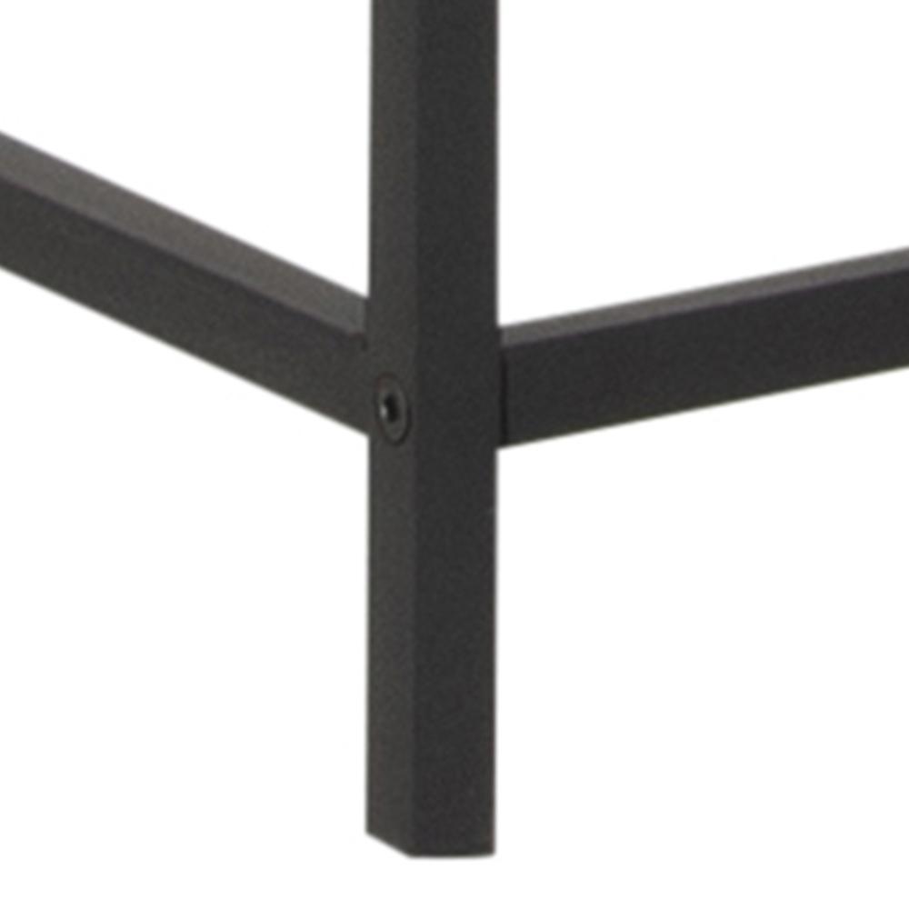 Vitrinekast Ceevan Zwart 77 cm - Afbeelding 3