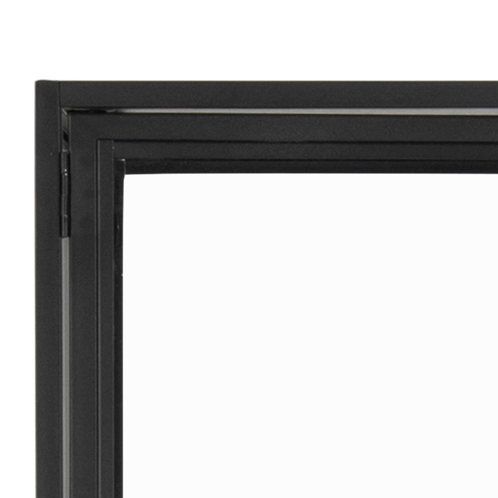 Vitrinekast Ceevan Zwart 77 cm - Afbeelding 5