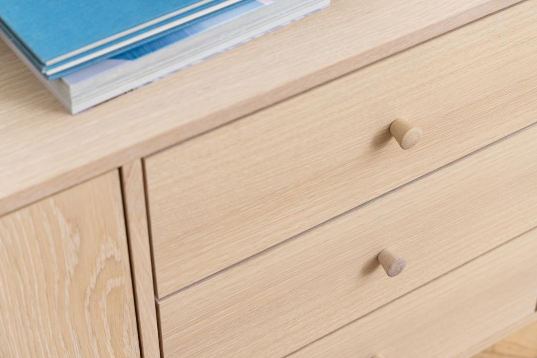 Dressoir Eirik Wit 160 cm - Afbeelding 10