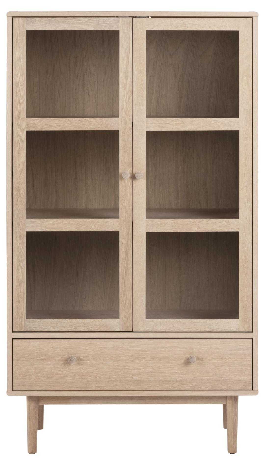 Vitrinekast Surnea Wit 80 cm