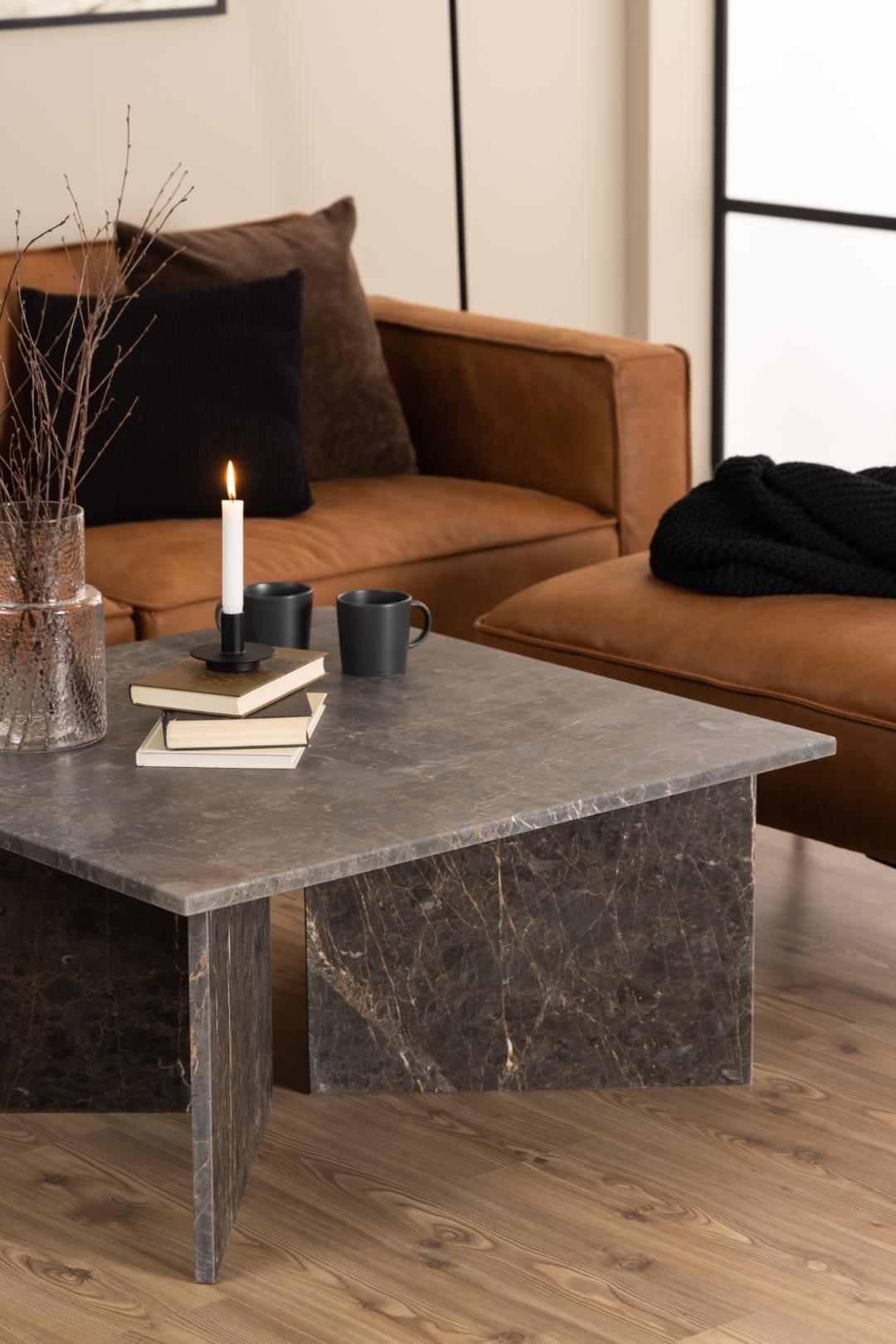 Salontafel Raabio Marmer 90 cm - Afbeelding 11