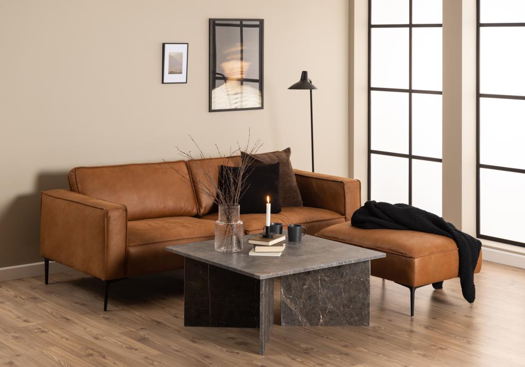 Salontafel Raabio Marmer 90 cm - Afbeelding 9