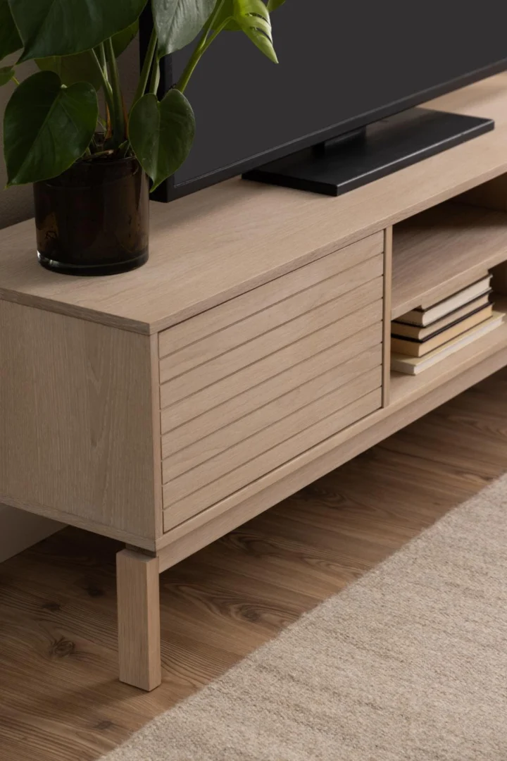 TV-meubel Naummir Wit 160 cm - Afbeelding 7