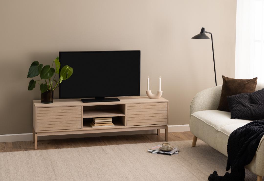 TV-meubel Naummir Wit 160 cm - Afbeelding 8