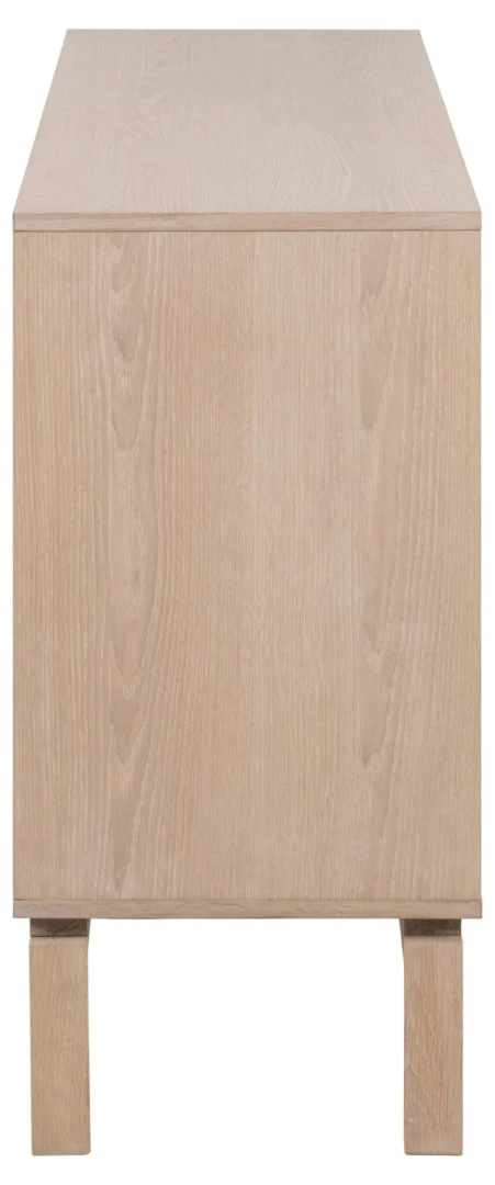 Dressoir Rausel Wit 135,4 cm - Afbeelding 2