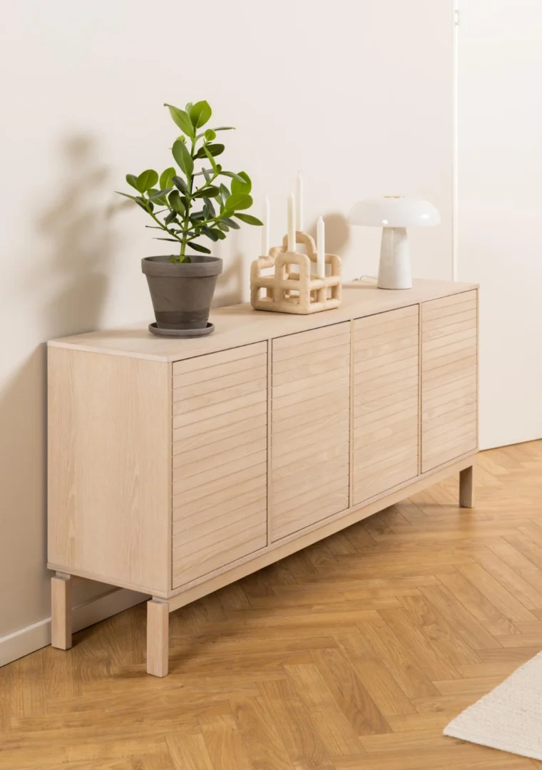 Dressoir Jurmel Wit 180 cm - Afbeelding 8
