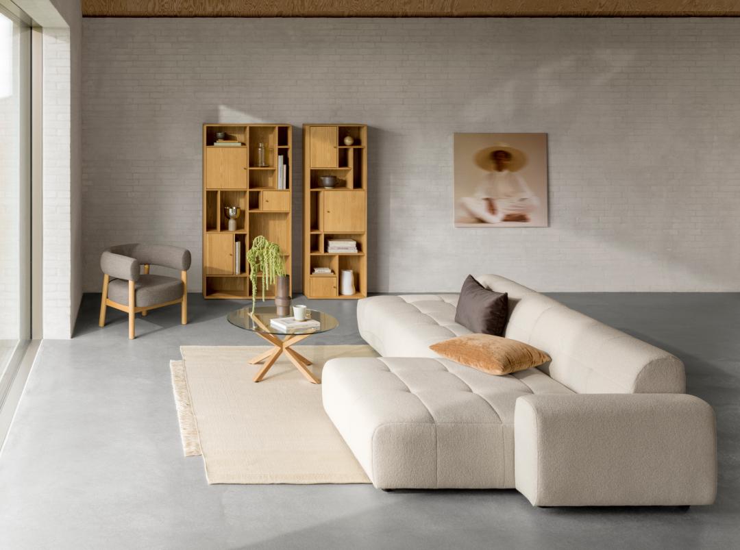 Boekenkast Gontand Naturel 60,5 cm - Afbeelding 7