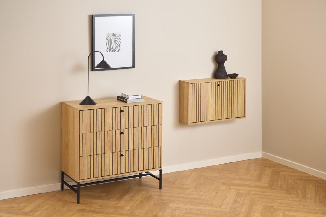 Ladekast Klielal Naturel 80,6 cm - Afbeelding 10